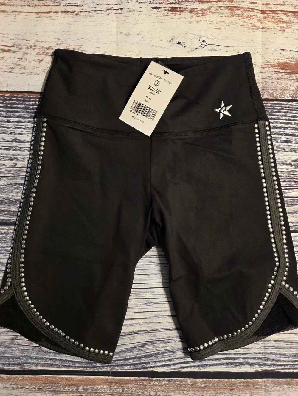 Rebel Athletic AXS High Rise Bike Shorts
